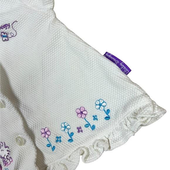 Baby Snoopy Vintage Butterfly Garden Button Up Top - Picture 5 of 7